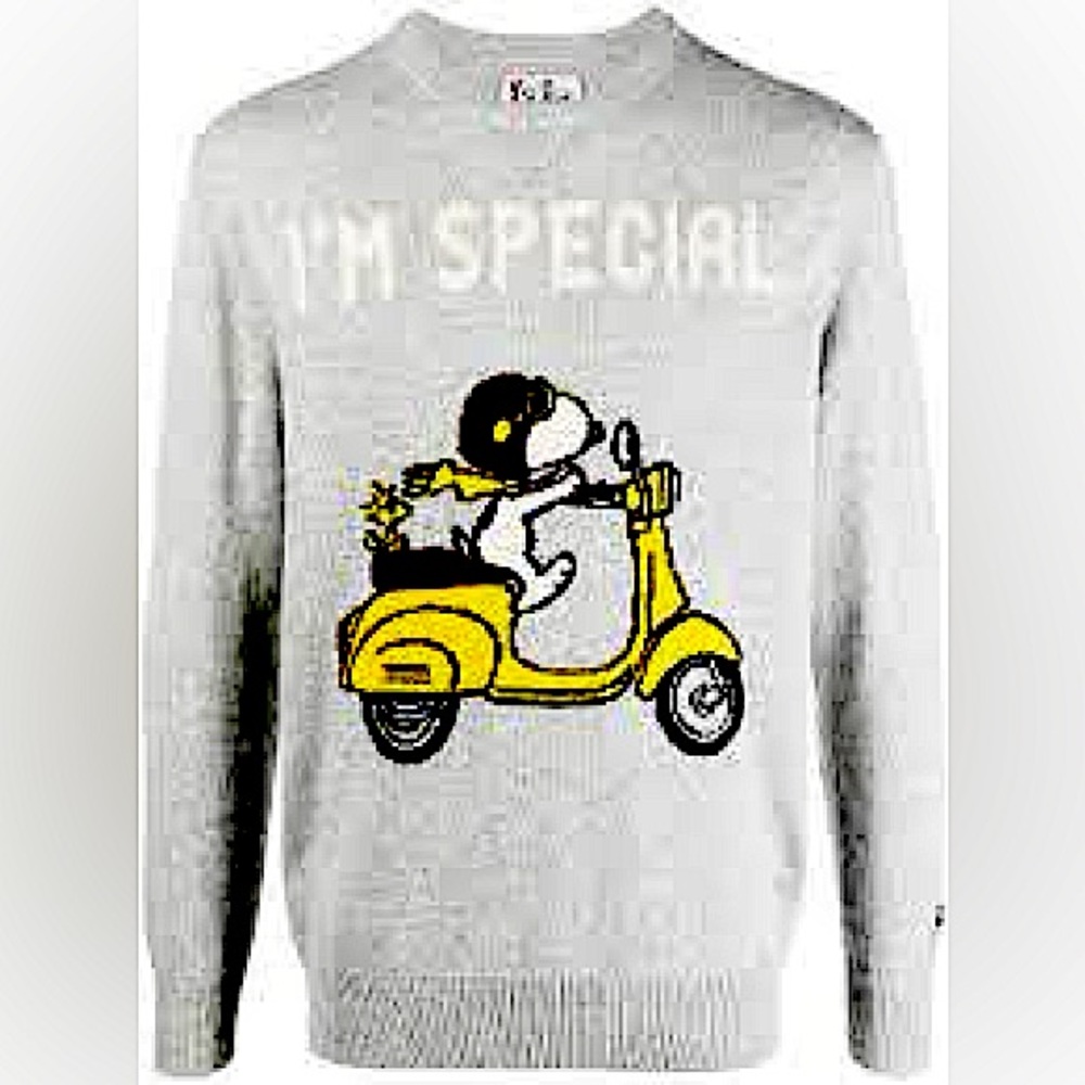MC2 Saint Barth Snoopy special intarsia knit jumper sweater